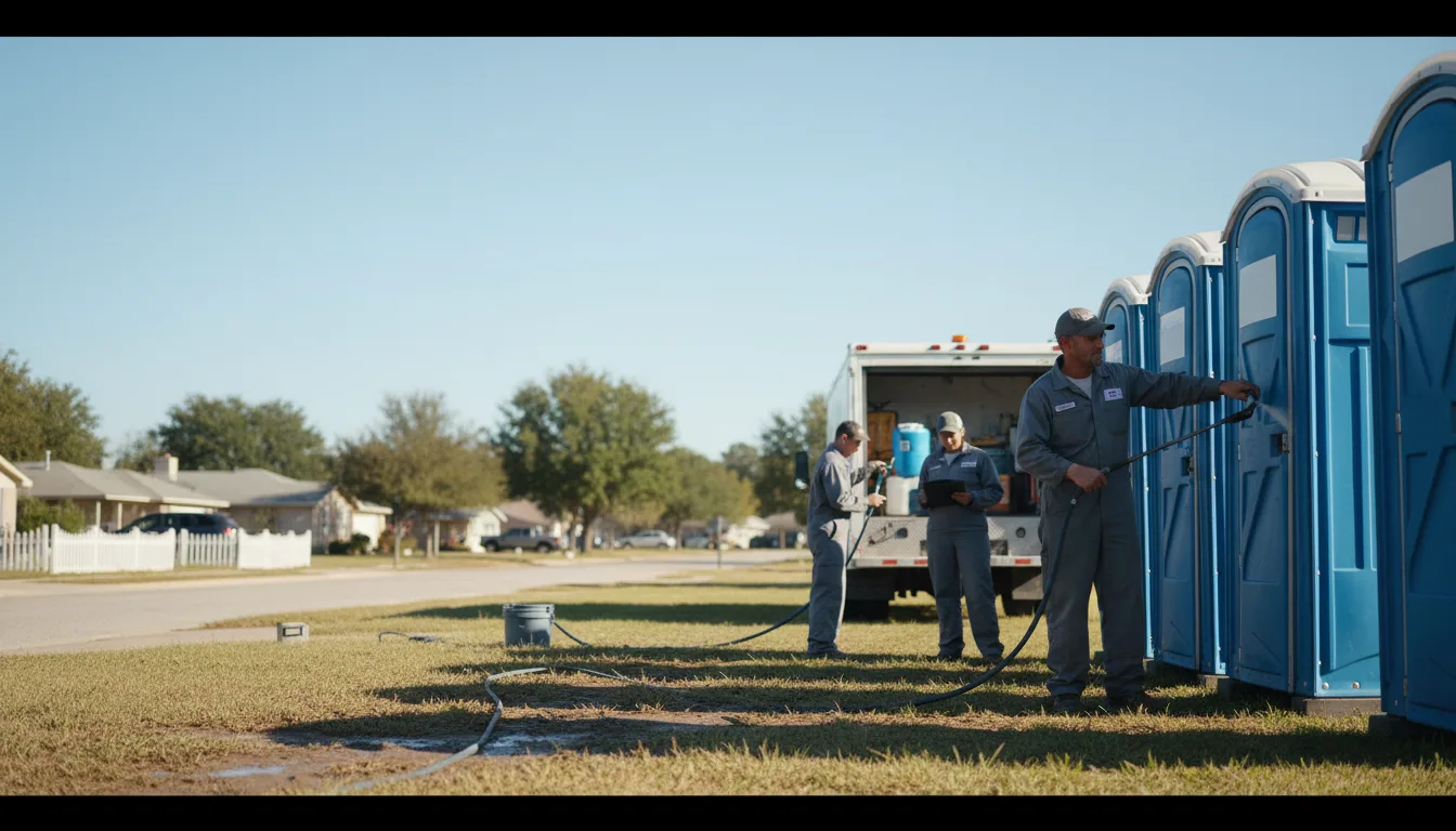 Long-Term Portable Toilet Rental in Idledale, CO near me